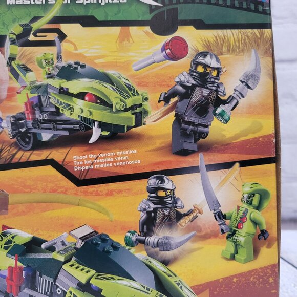 LEGO Ninjago Rise of the Snakes Lasha's Bite Cycle- 9447 - Picture 7 of 8